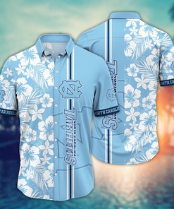North Carolina Tar Heels NCAA Flower Hawaii Shirt For Fans Ver 20