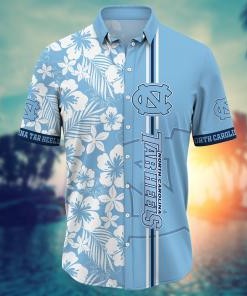 North Carolina Tar Heels NCAA Flower Hawaii Shirt For Fans Ver 20