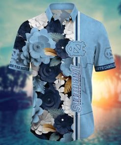 North Carolina Tar Heels NCAA Flower Hawaii Shirt For Fans Ver 23
