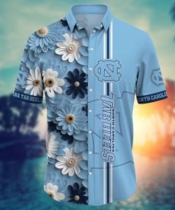 North Carolina Tar Heels NCAA Flower Hawaii Shirt For Fans Ver 24