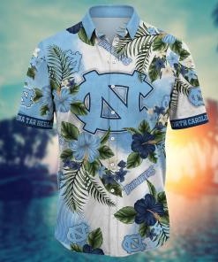 North Carolina Tar Heels NCAA Flower Hawaii Shirt For Fans Ver 28