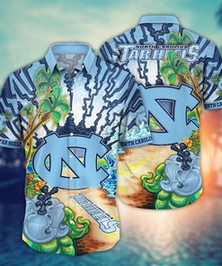 North Carolina Tar Heels NCAA Flower Hawaii Shirt For Fans Ver 3