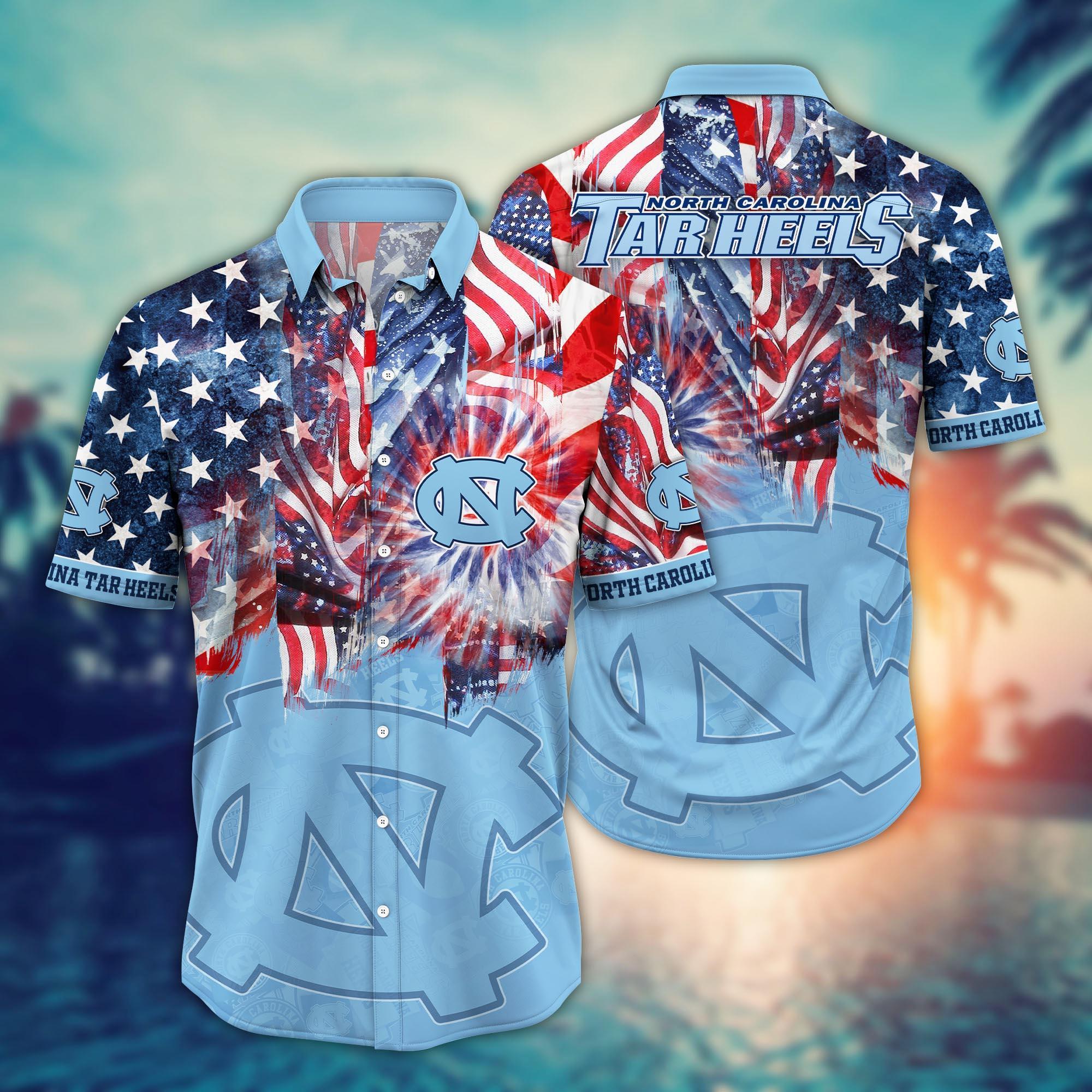 North Carolina Tar Heels NCAA Flower Hawaii Shirt For Fans Ver 30