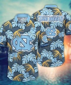 North Carolina Tar Heels NCAA Flower Hawaii Shirt For Fans Ver 31