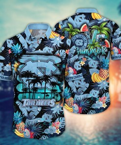North Carolina Tar Heels NCAA Flower Hawaii Shirt For Fans Ver 32