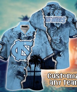 North Carolina Tar Heels NCAA Flower Hawaii Shirt For Fans Ver 33