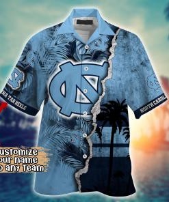 North Carolina Tar Heels NCAA Flower Hawaii Shirt For Fans Ver 33