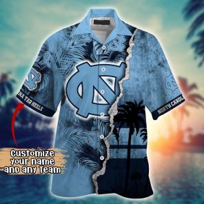 North Carolina Tar Heels NCAA Flower Hawaii Shirt For Fans Ver 33