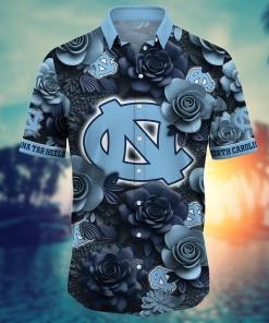 North Carolina Tar Heels NCAA Flower Hawaii Shirt For Fans Ver 34