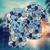North Carolina Tar Heels NCAA Flower Hawaii Shirt For Fans Ver 4