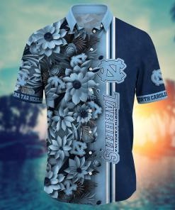 North Carolina Tar Heels NCAA Flower Hawaii Shirt For Fans Ver 5