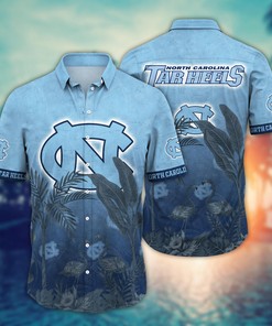 North Carolina Tar Heels NCAA Flower Hawaii Shirt For Fans Ver 9