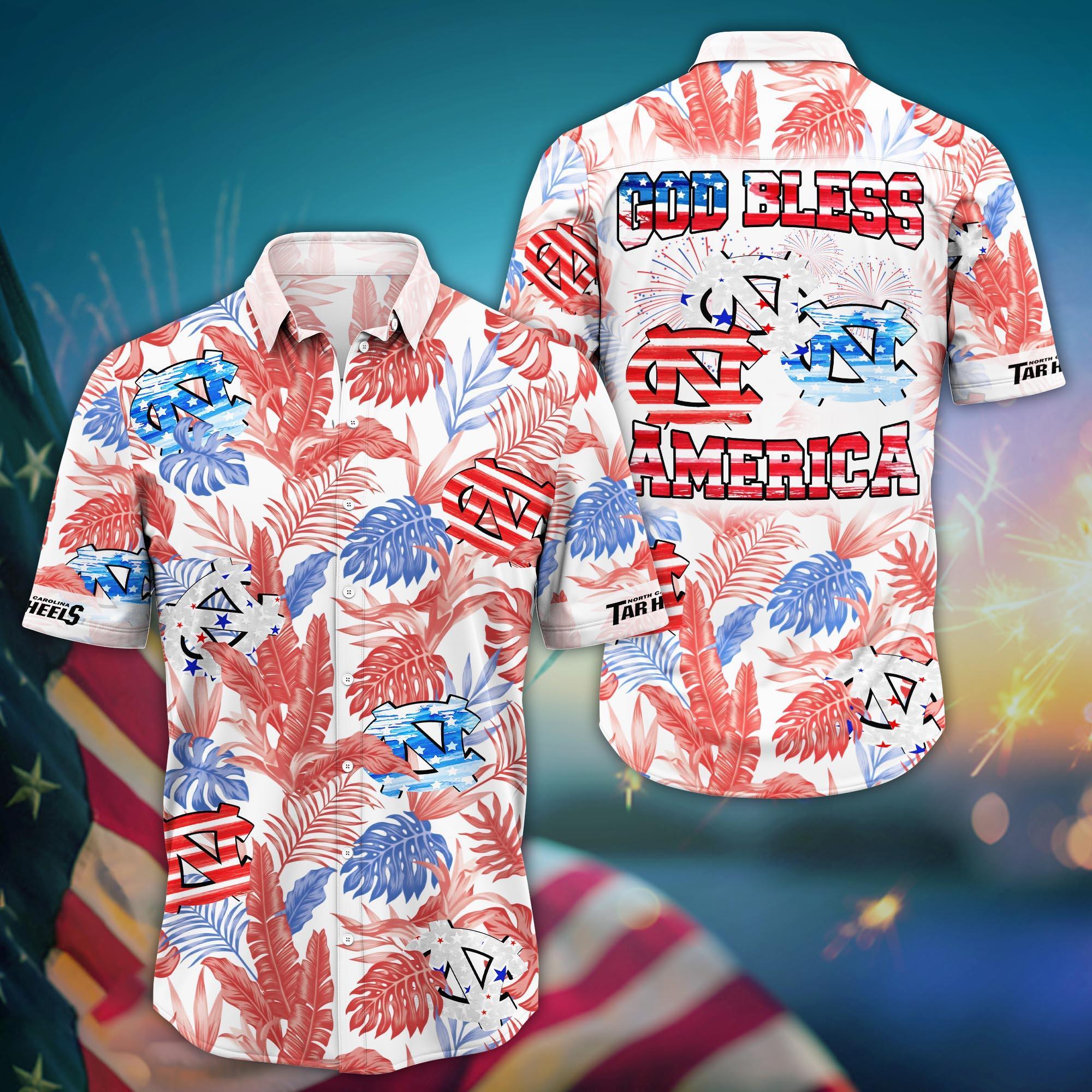 North Carolina Tar Heels NCAA Hawaii Shirt For Fans Ver 3