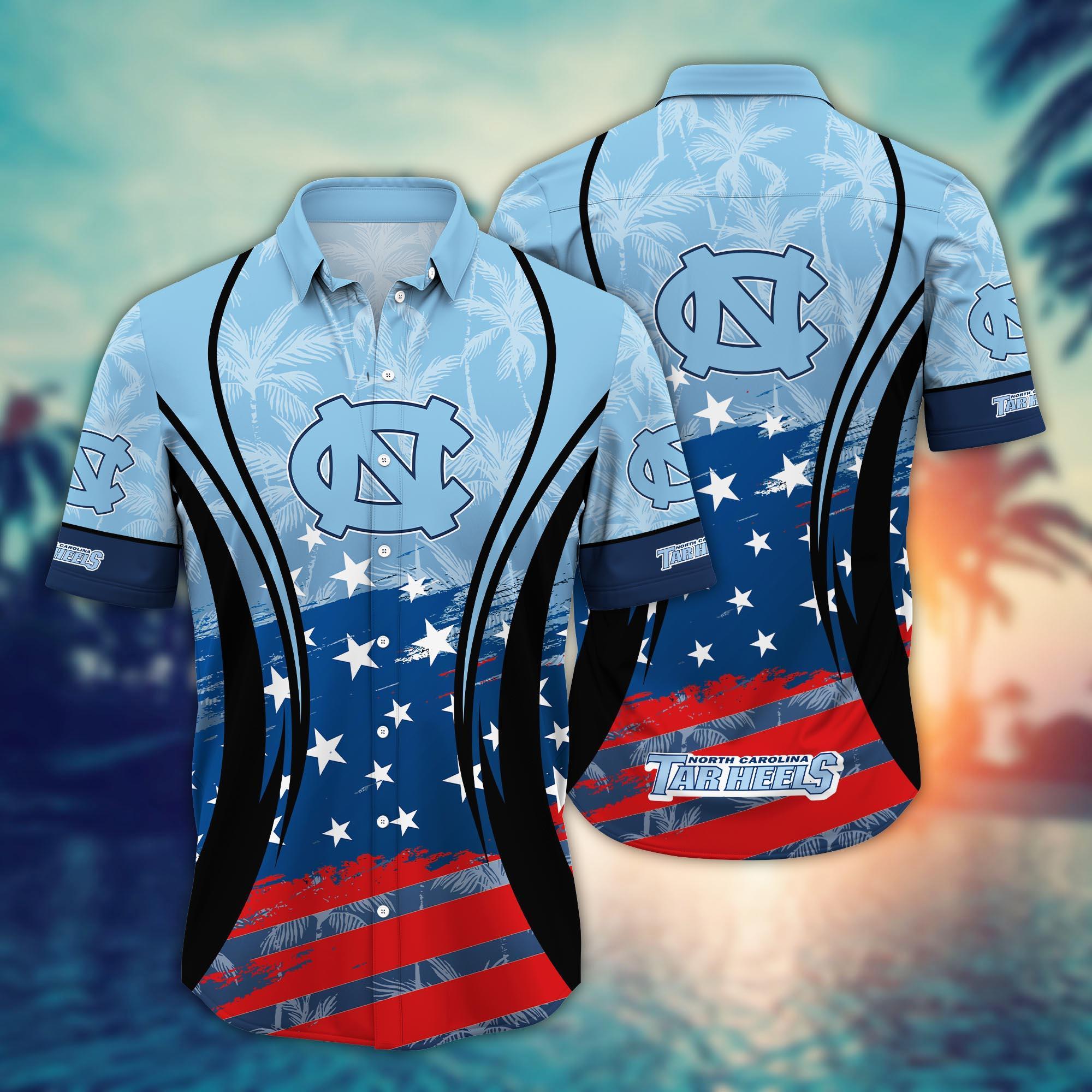 North Carolina Tar Heels NCAA Hawaiian Shirt For Fans