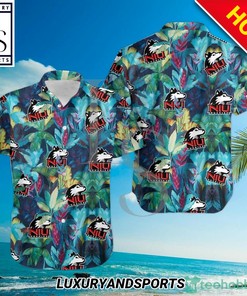 Northern Illinois Huskies Floral Tropical Hawaiian Shirt - Perfect for Fun in the Sun