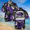 Northwestern Wildcats Hawaiian Shirt And Shorts For Summer, Tropical Patterns For Fans 