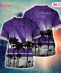 Northwestern Wildcats Hawaiian Shirt And Shorts, Hot Trending Summer Style