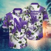 Northwestern Wildcats NCAA Flower Hawaii Shirt For Fans Ver 1