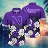 Northwestern Wildcats NCAA Flower Hawaii Shirt For Fans Ver 13