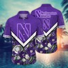 Northwestern Wildcats NCAA Flower Hawaii Shirt For Fans Ver 19