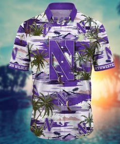 Northwestern Wildcats NCAA Flower Hawaii Shirt For Fans Ver 20