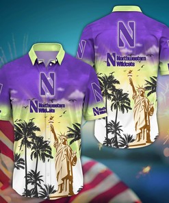 Northwestern Wildcats NCAA Flower Hawaii Shirt For Fans Ver 23