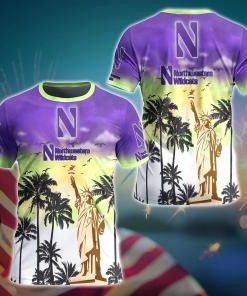 Northwestern Wildcats NCAA Flower Hawaii Shirt For Fans Ver 23