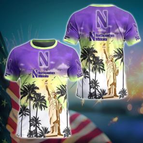 Northwestern Wildcats NCAA Flower Hawaii Shirt For Fans Ver 23