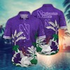 Northwestern Wildcats NCAA Flower Hawaii Shirt For Fans Ver 26