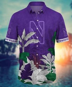 Northwestern Wildcats NCAA Flower Hawaii Shirt For Fans Ver 26