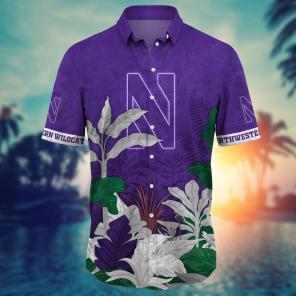 Northwestern Wildcats NCAA Flower Hawaii Shirt For Fans Ver 26