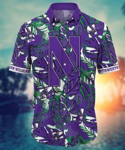Northwestern Wildcats NCAA Flower Hawaii Shirt For Fans Ver 29