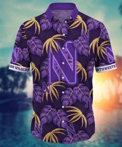 Northwestern Wildcats NCAA Flower Hawaii Shirt For Fans Ver 31