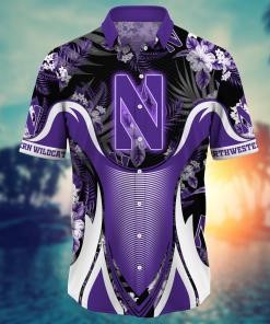 Northwestern Wildcats NCAA Flower Hawaii Shirt For Fans Ver 32
