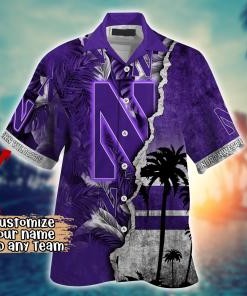 Northwestern Wildcats NCAA Flower Hawaii Shirt For Fans Ver 34