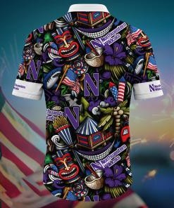 Northwestern Wildcats NCAA Flower Hawaii Shirt For Fans Ver 4