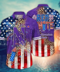 Northwestern Wildcats NCAA Hawaii Shirt Ver 2