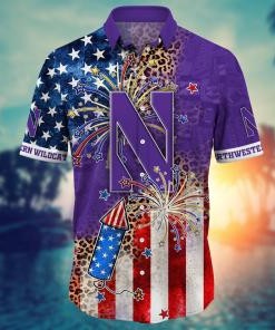 Northwestern Wildcats NCAA Hawaii Shirt Ver 2