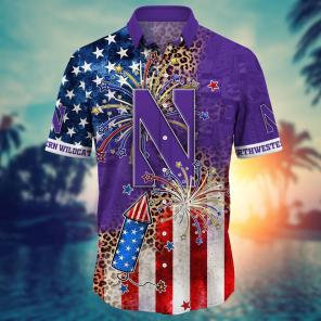 Northwestern Wildcats NCAA Hawaii Shirt Ver 2