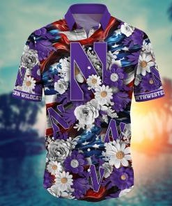 Northwestern Wildcats NCAA Hawaii Shirt Ver 3