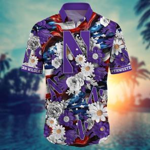 Northwestern Wildcats NCAA Hawaii Shirt Ver 3