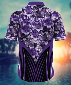 Northwestern Wildcats NCAA Hawaiian Shirt, Aloha Shirt Ver 1