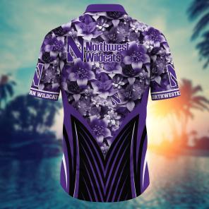 Northwestern Wildcats NCAA Hawaiian Shirt, Aloha Shirt Ver 1