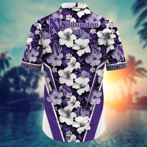 Northwestern Wildcats NCAA Hawaiian Shirt, Aloha Shirt Ver 2