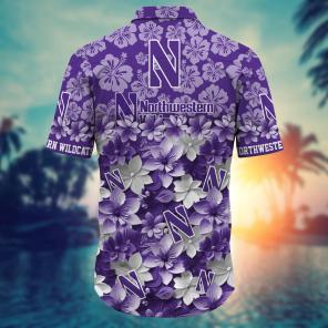 Northwestern Wildcats NCAA Hawaiian Shirt Gift For Fan