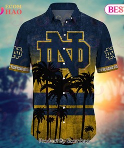Notre Dame Fighting Irish Hawaiian Shirt And Shorts, Hot Trending Summer Style