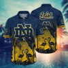 Notre Dame Fighting Irish NCAA Flower Hawaii Shirt For Fans Ver 10