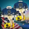 Notre Dame Fighting Irish NCAA Flower Hawaii Shirt For Fans Ver 25