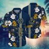 Notre Dame Fighting Irish NCAA Flower Hawaii Shirt For Fans Ver 26