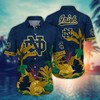 Notre Dame Fighting Irish NCAA Flower Hawaii Shirt For Fans Ver 27